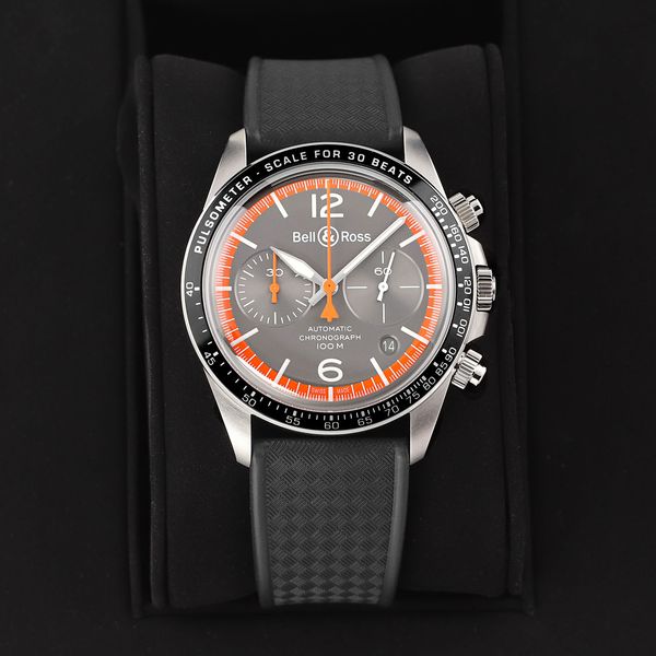 Bell and Ross BR V2-94 BRV294-ORA-ST/SRB